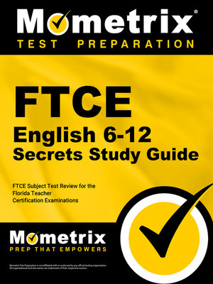 cover image of FTCE English 6-12 Secrets Study Guide